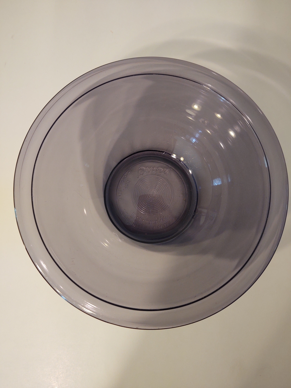 Pyrex Amethyst Purple Glass Mixing Bowl